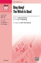 Ding-Dong! The Witch Is Dead SATB choral sheet music cover